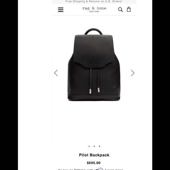 Rag & Bone Pilot Backpack main image 6
